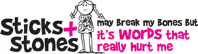 Dyslexia Action - Sticks & Stones Campaign